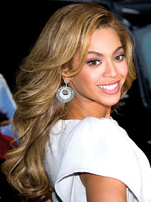 Beyonce's golden brown with highlights