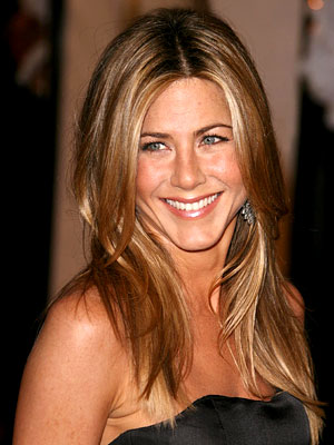 Jennifer Aniston's light brown with highlights